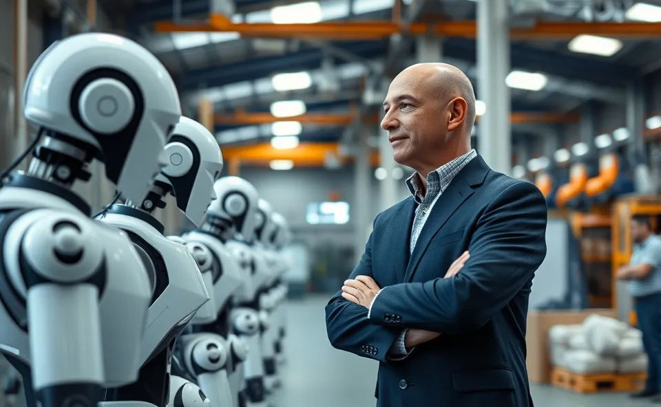 Bezos' $100B AI Plan: Transforming Manufacturing 1 Ft. bezos ai manufacturing transformation