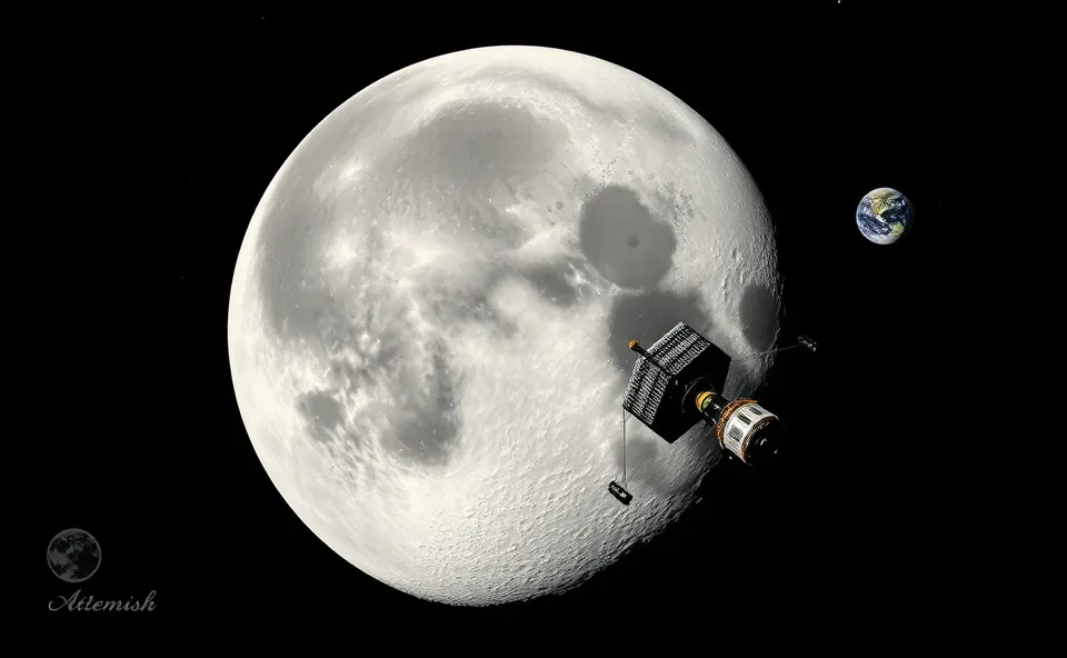 NASA Artemis: Journey to the Far Side of the Moon 1 Ft. nasa artemis far side moon