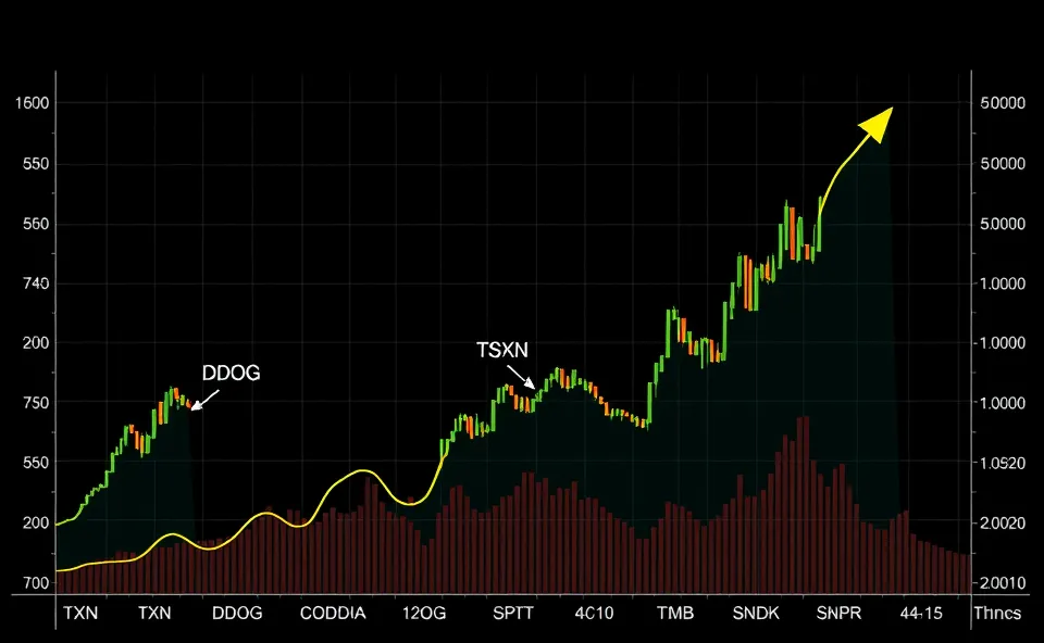 Analyst AI Moves: TXN, DDOG Upgrades, SNDK Upside 1 Ft. analyst ai moves txnddog sndk