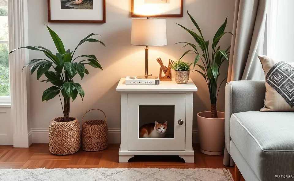 Chewy Furniture Cat Litter Box Deal: Discreet Style 1 Ft. chewy furniture cat litter