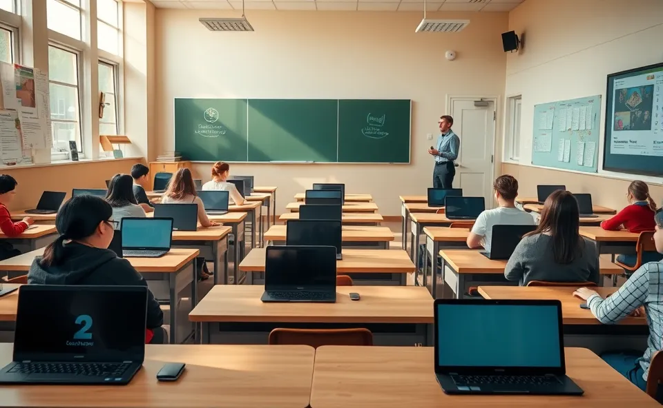 Schools Reverse Tech: Screens Harmed Students 1 Ft. classroom tech reversal