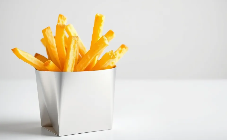 Healthier Crispy French Fries: A Scientific Breakthrough 1 Healthier Crispy French Fries: A Scientific Breakthrough