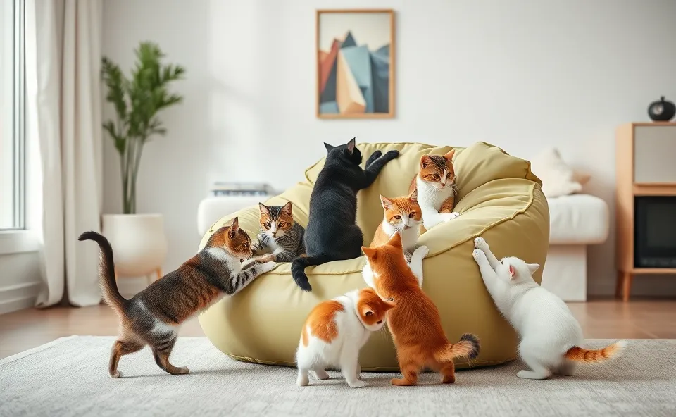 Ft. ikea inflatable chair cat tested