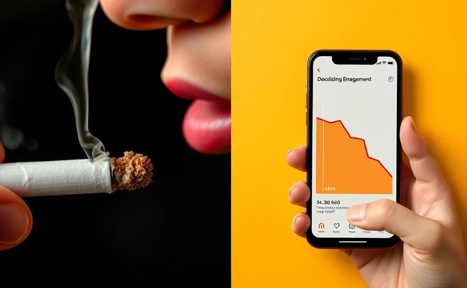 Social Media Addiction vs. Cigarettes: A New Trend?