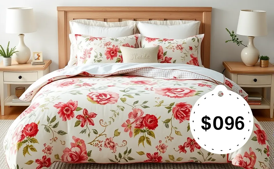 Target Floral Comforter Set: Over 60% Off!