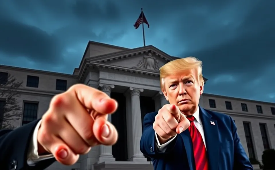 Trump Blasts Fed, Threatens Powell’s Job