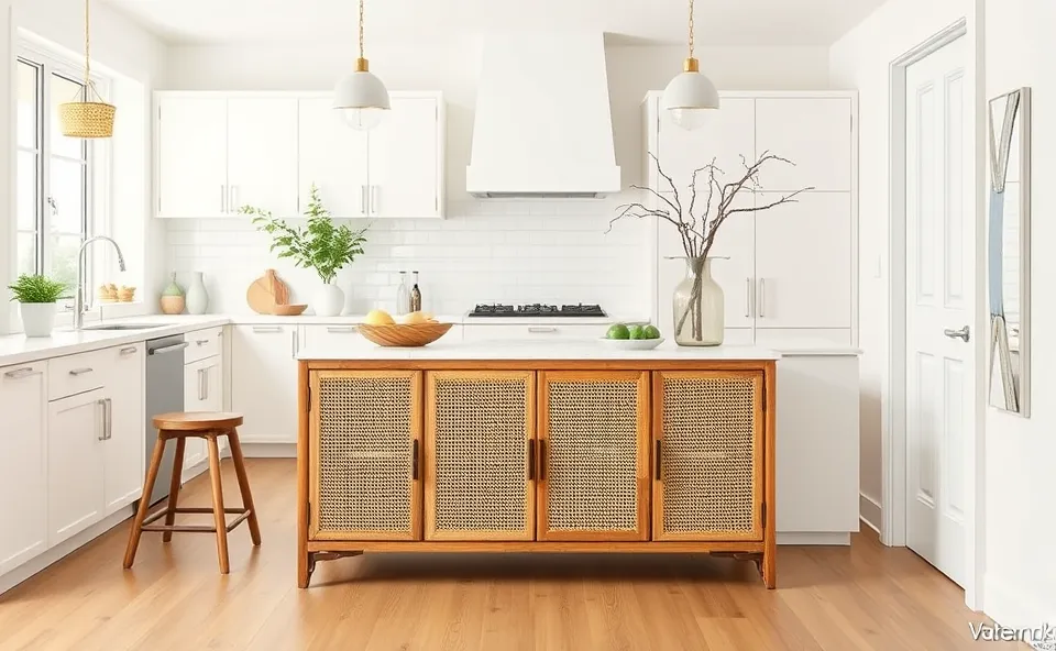 Walmart Rattan Buffet Cabinet Deal: $96