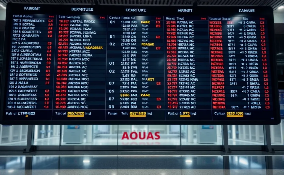 Airline Flights Canceled Through September Amid Global Conflict