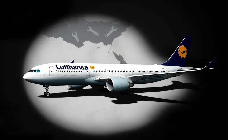 Lufthansa Downgraded: Barclays Cites Mideast, Labor Risks