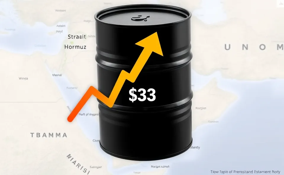 Ft. brent crude below 100 hormuz