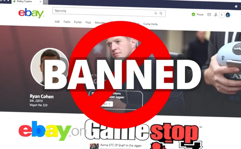 Ft. ebay bans gamestop ceo ryan cohen