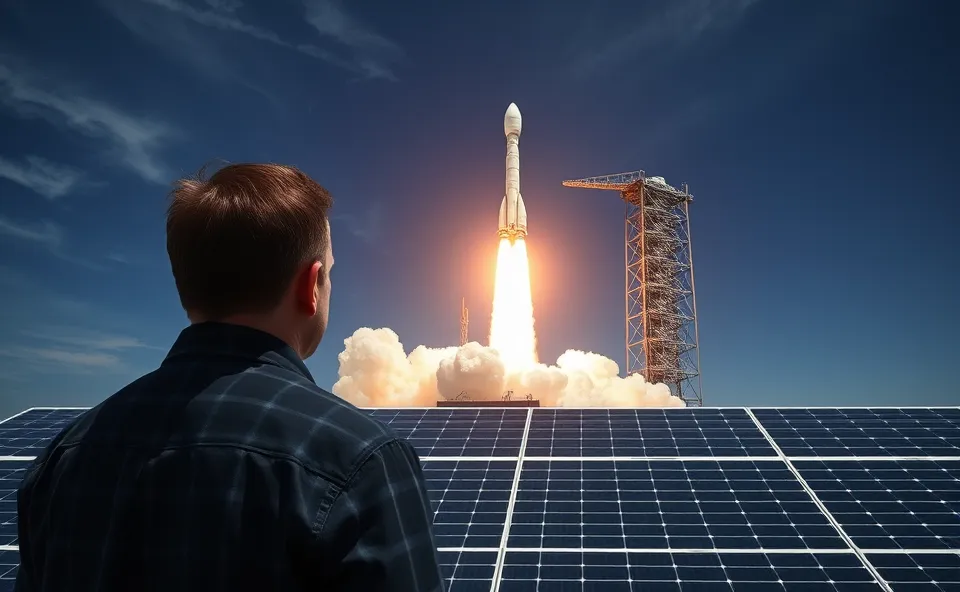 Musk Ditches Earth Solar for Space Data Centers 1 Ft. elon musk solar power earth