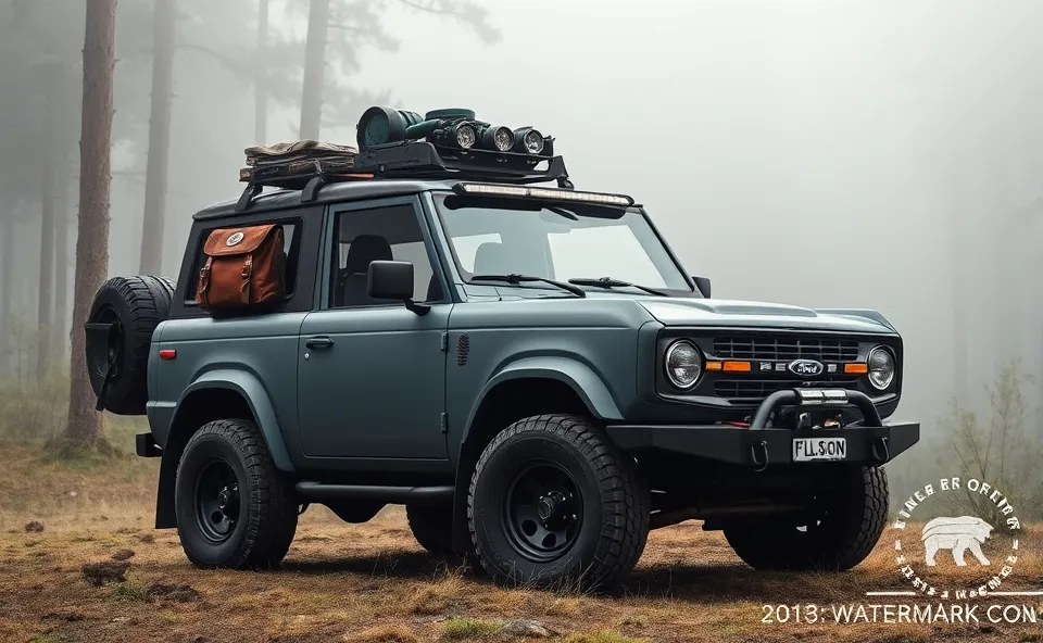 Ft. ford filson bronco suv collaboration
