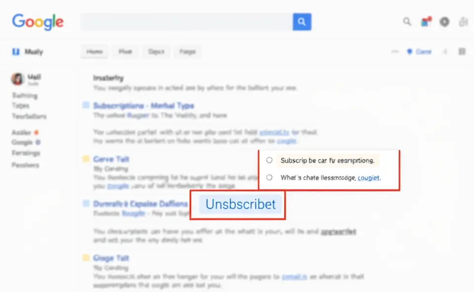 Declutter Your Gmail Inbox: Manage Subscriptions Easily