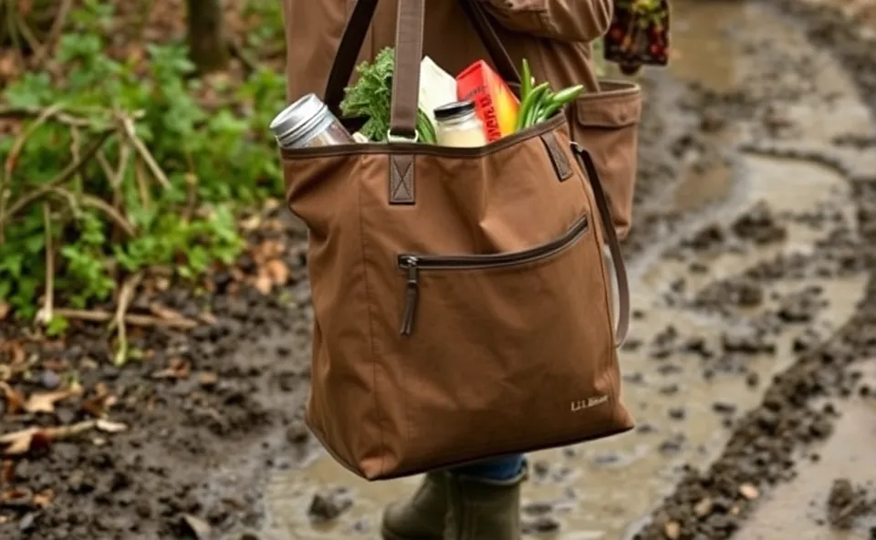 L.L.Bean Zip Hunter's Tote: Your Ultimate All-Purpose Carryall 1 Ft. llbean zip hunters tote bag