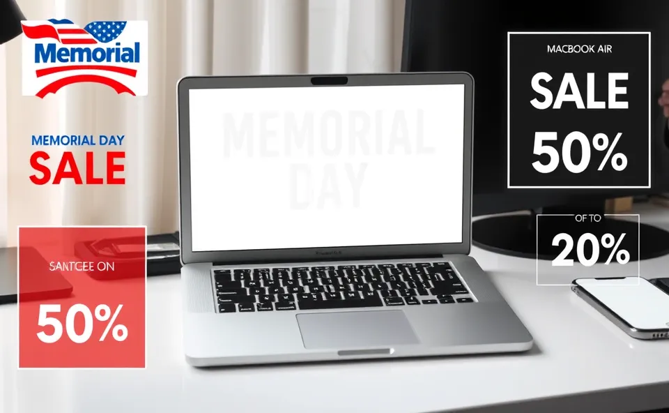 MacBook Air Memorial Day Deal: $200 Off M5 Models 1 Ft. macbook air memorial day sale
