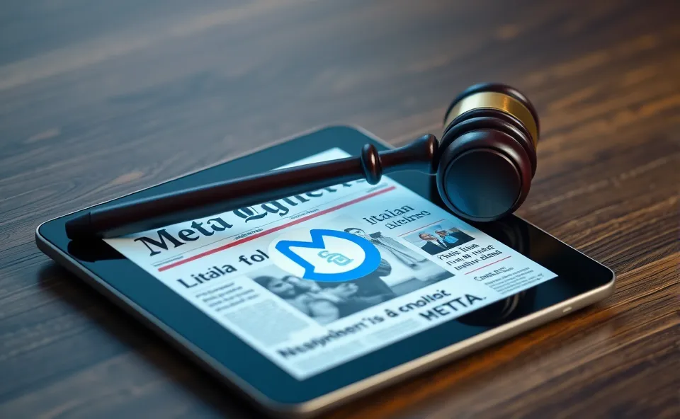 Ft. meta compensation italian publishers court ruling
