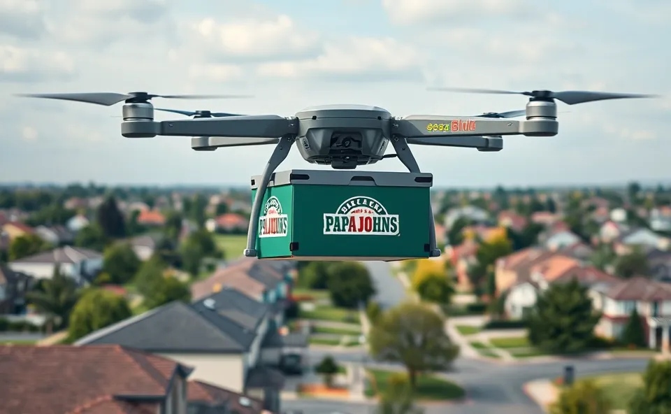 Papa Johns Drone Delivery: Why It Isn’t For Pizza 1 Ft. papa johns drone delivery