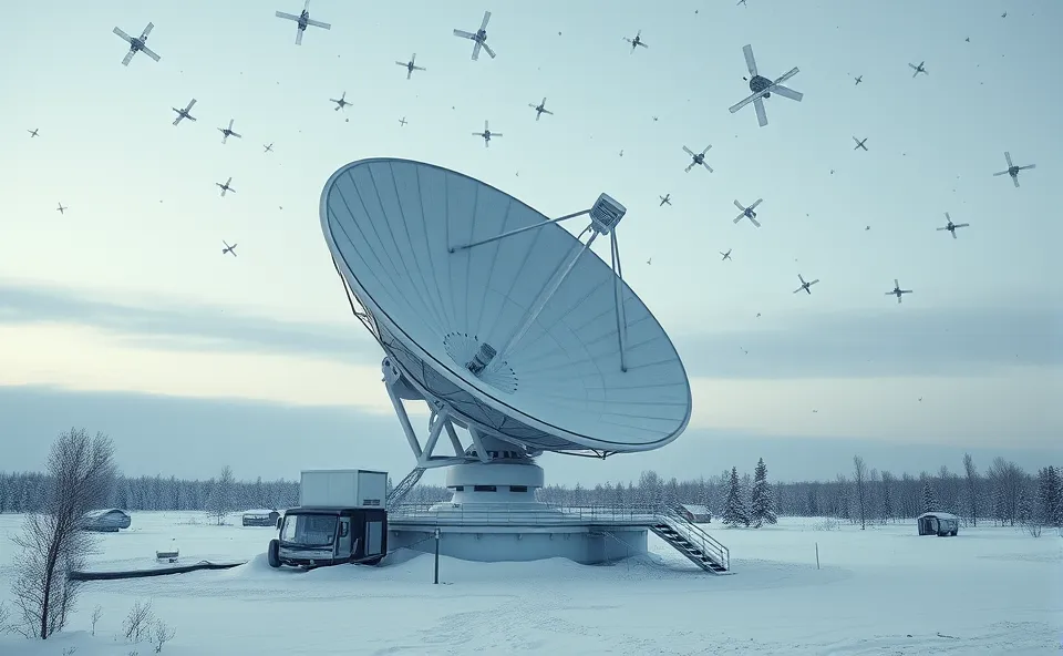 Russia's Starlink Rival: Meet Rassvet Satellite Internet 1 Ft. rassvet russia starlink satellite internet