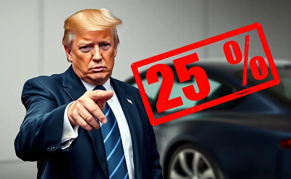 Trump Tariffs: EU Autos Face 25% Tax Hike 1 Ft. trump eu auto tariffs