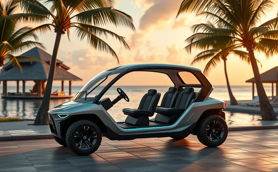 Amble One: The Luxe Electric Buggy From Apple & Audi Alumni 1 Ft. amble one luxe electric buggy