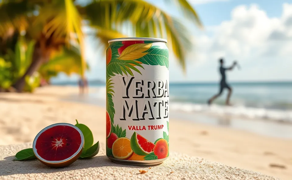 Barron Trump-Linked SOLLOS Yerba Mate Debuts Florida Drink