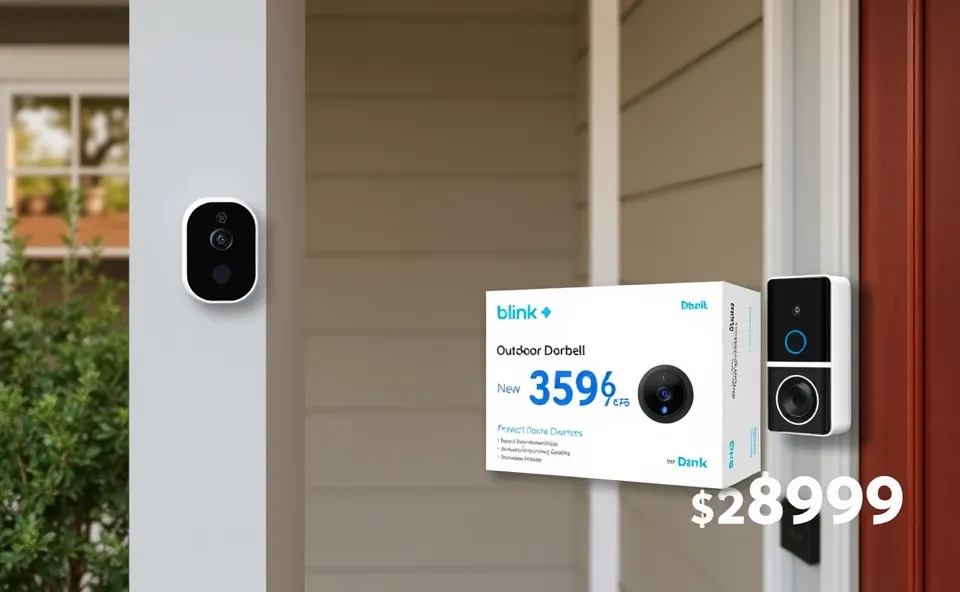 Blink Outdoor Camera & Doorbell Bundle Under $170! 6 Blink Outdoor Camera & Doorbell Bundle Under $170!