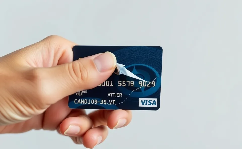 Ft. cancel credit card score impact