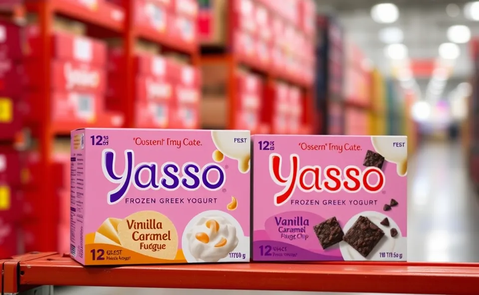 Costco Adds Yasso Frozen Greek Yogurt Cups: A Must-Try!
