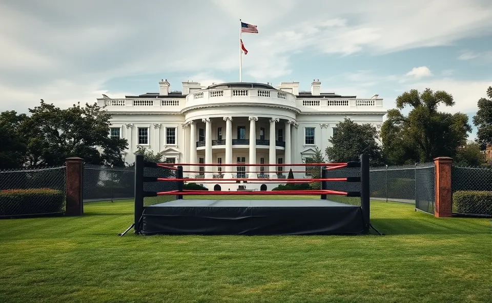 Ft. donald trump white house ufc event