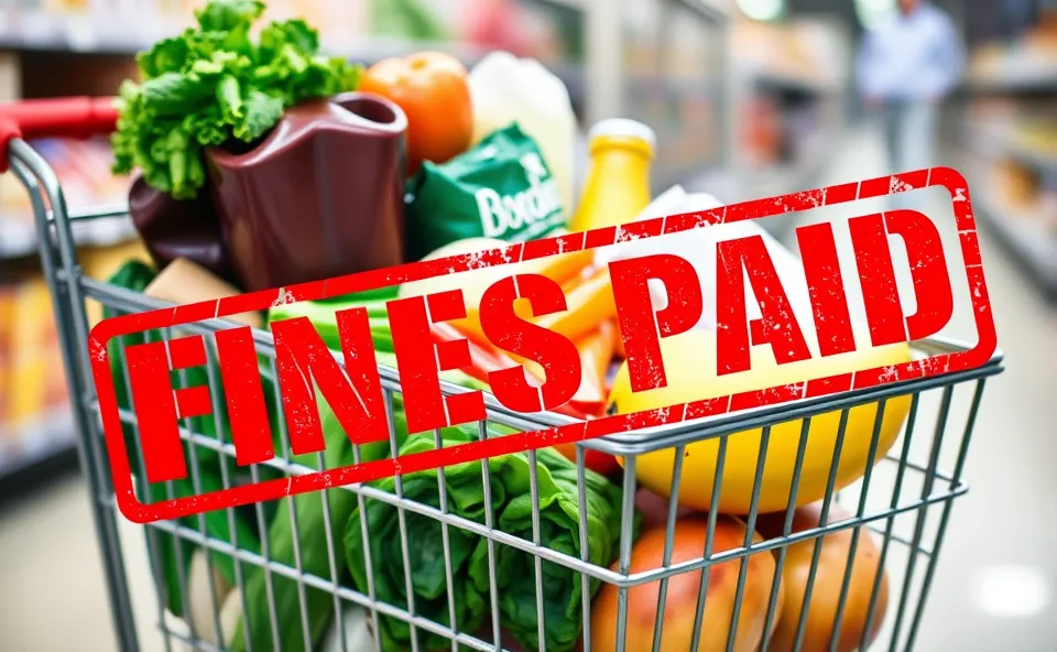 Grocery Chain Fined for Inflated Prices 7 Grocery Chain Fined for Inflated Prices