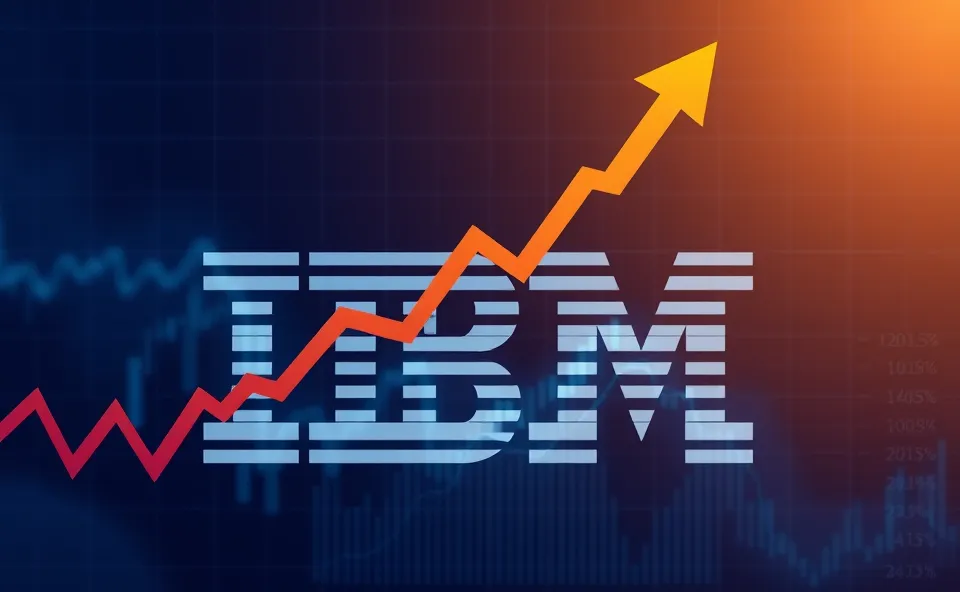 Ft. ibm stock surge today