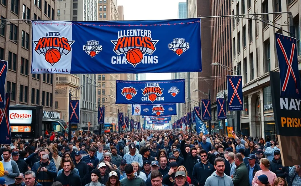 Knicks Championship Parade: $380M Economic Boost for NYC 1 Ft. knicks championship parade nyc economic impact
