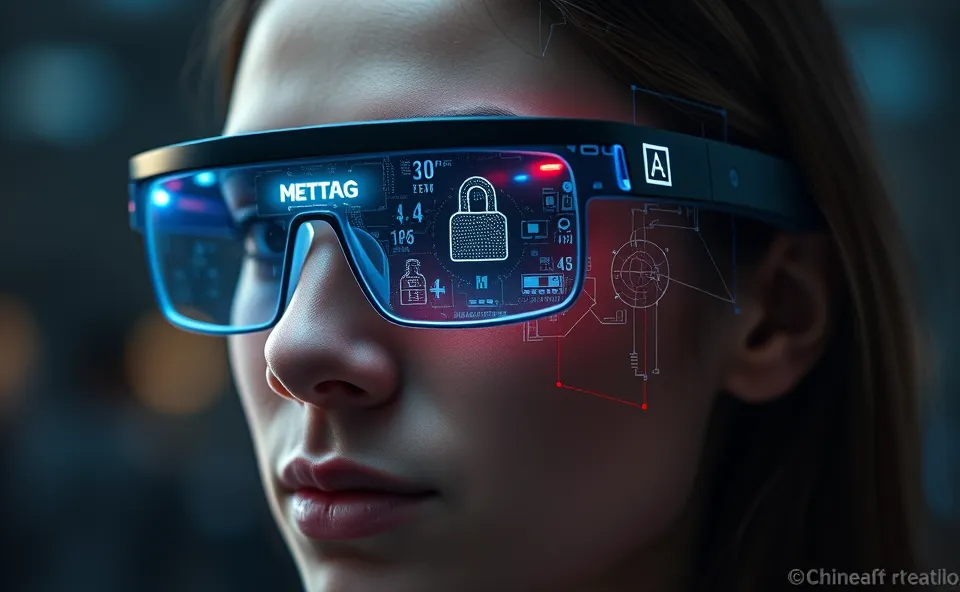 Ft. meta face recognition smart glasses