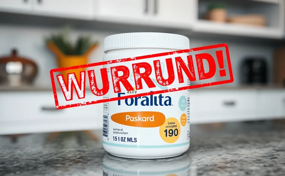 Ft. nara organics infant formula recall
