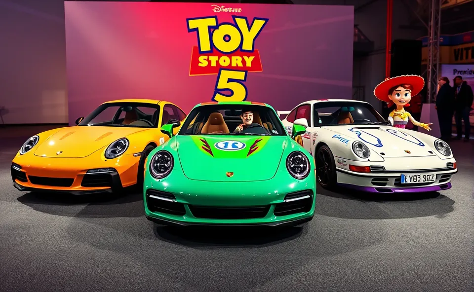 Ft. porsche toy story 5 cars