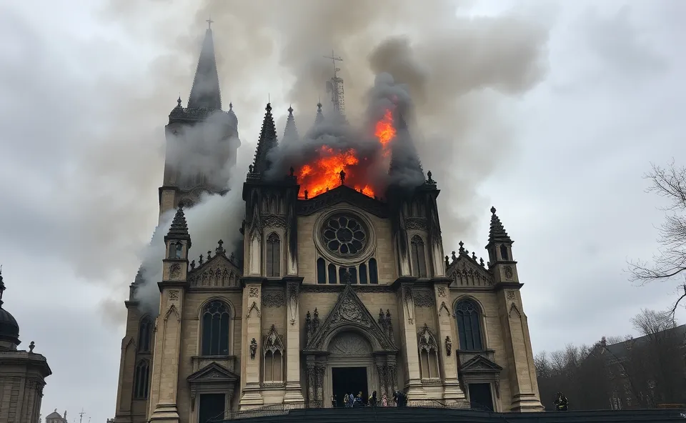 Kyiv Cathedral Hit in Russian Missile Strike