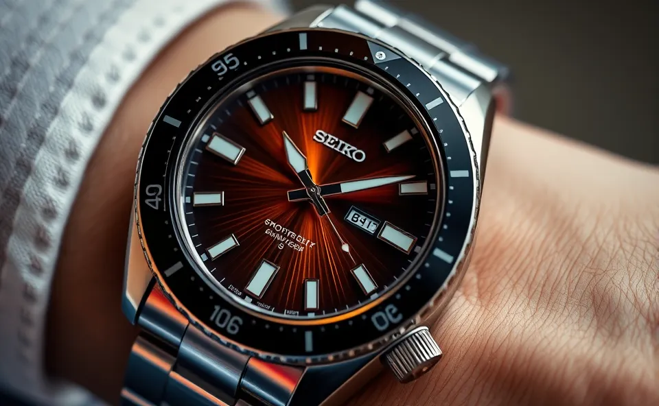 This Seiko 5 Sports Automatic Watch Is On Sale for $273