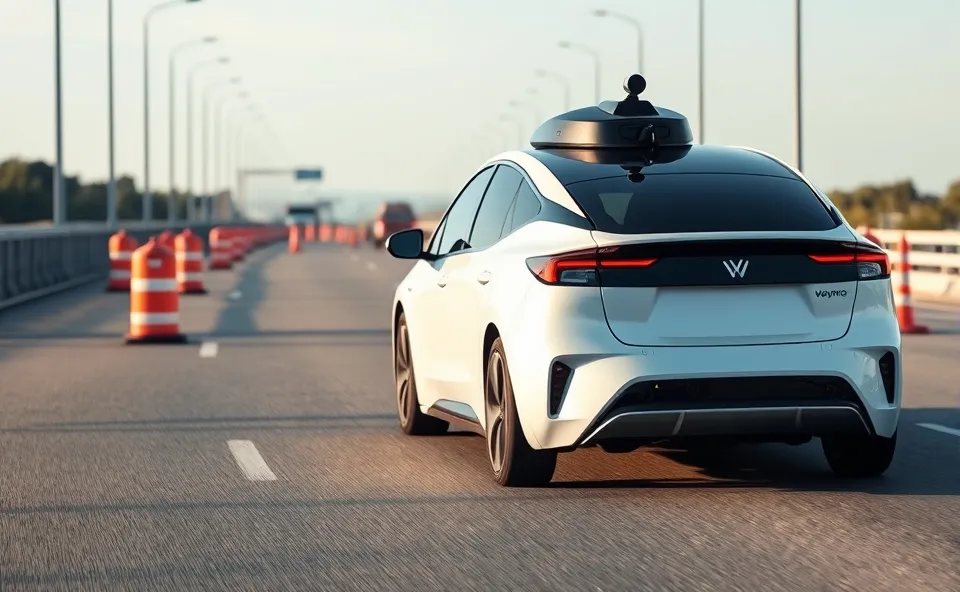 Ft. waymo robotaxi recall construction zone safety