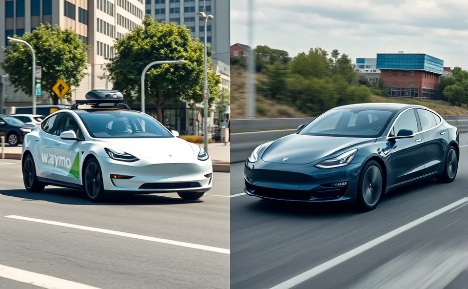 Ft. waymo tesla av race