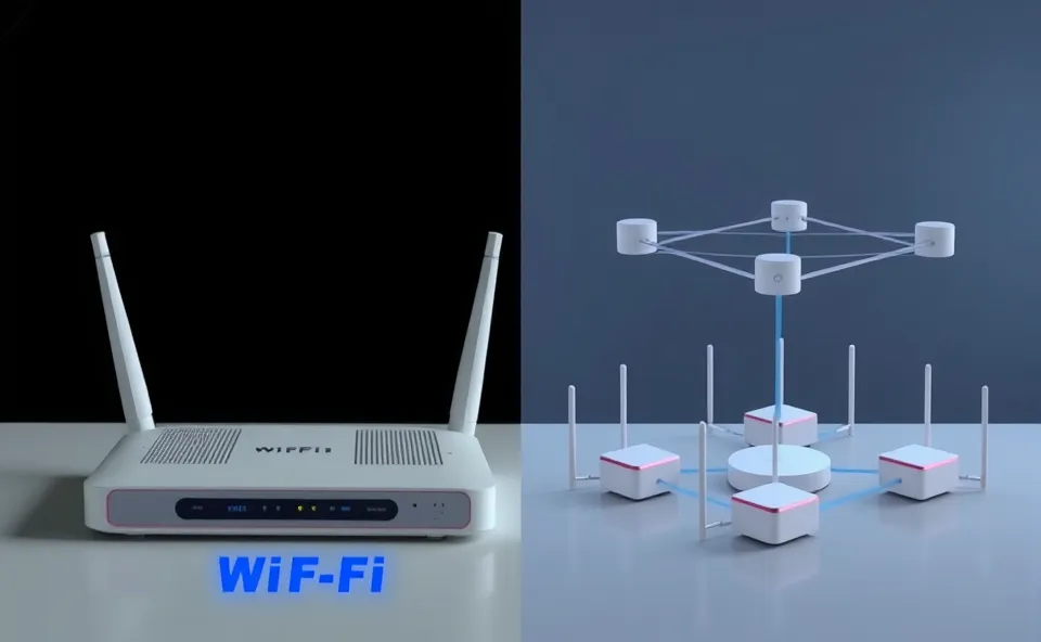 Ft. wifi router vs mesh system