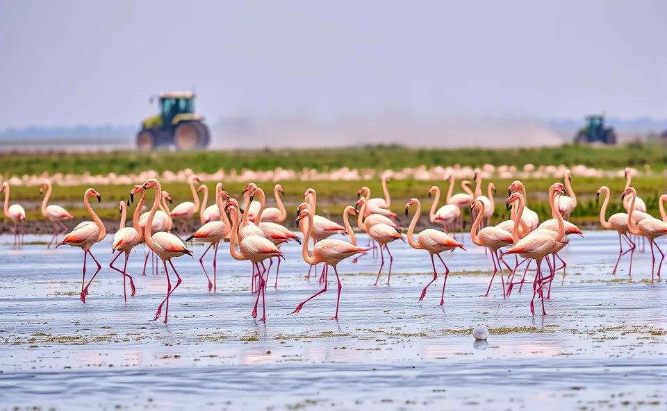 Albania Flamingos vs. Trump Family Development 1 Ft. albania flamingos trump development