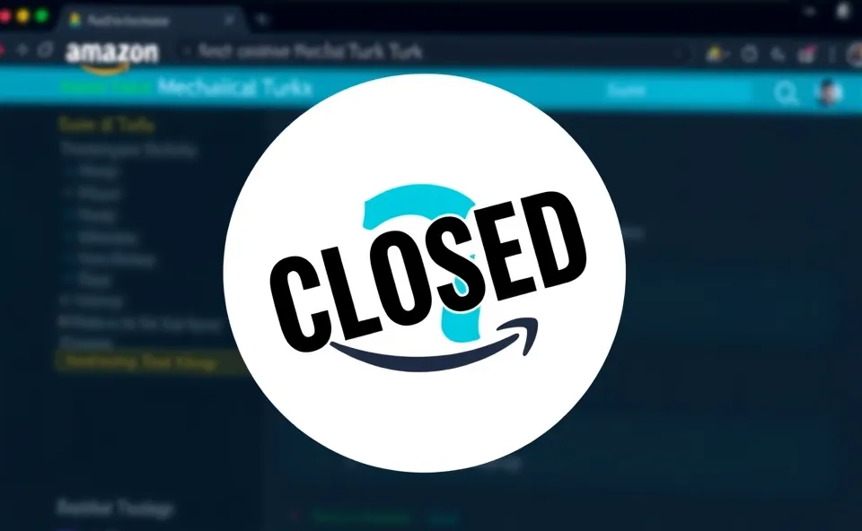 Amazon Mechanical Turk Shuts Down New Sign-ups 1 Ft. amazon mechanical turk stops new customers