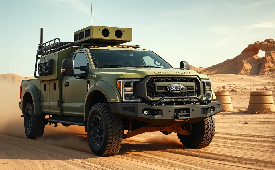 Ford Eyes Massive US Army Contract with New Tactical Trucks