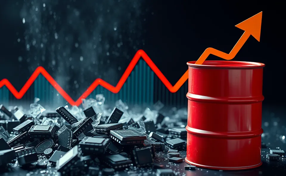 Ft. global market turmoil chipmakers oil