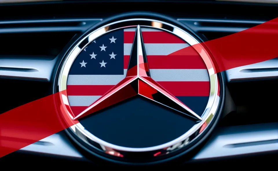 Mercedes-Benz Faces US Ban Over Chinese Auto Bill