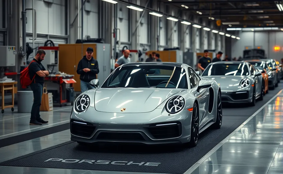 Porsche Job Cuts: VW Luxury Giant Restructures Amidst Slowing Sales