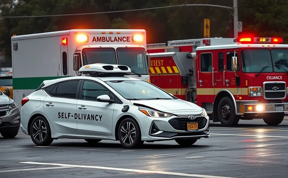 Self-Driving Cars Block Emergency Responders: Feds Concerned 1 Ft. self driving cars emergency responders