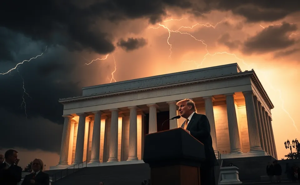 Trump's July 4 Address: Defiance in Storm & Heat 8 Trump’s July 4 Address: Defiance in Storm & Heat