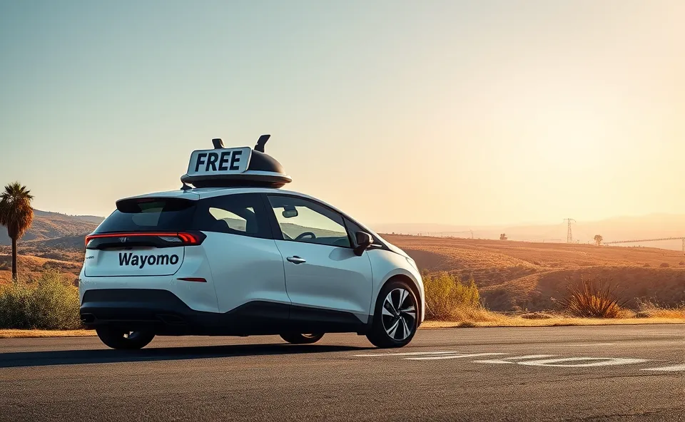 Waymo’s Free Rides: CA Regulatory Glitch Extends Offer